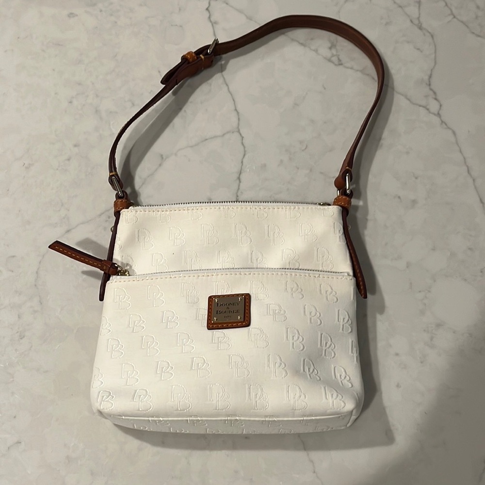 Dooney & Bourke White Shoulder Bag